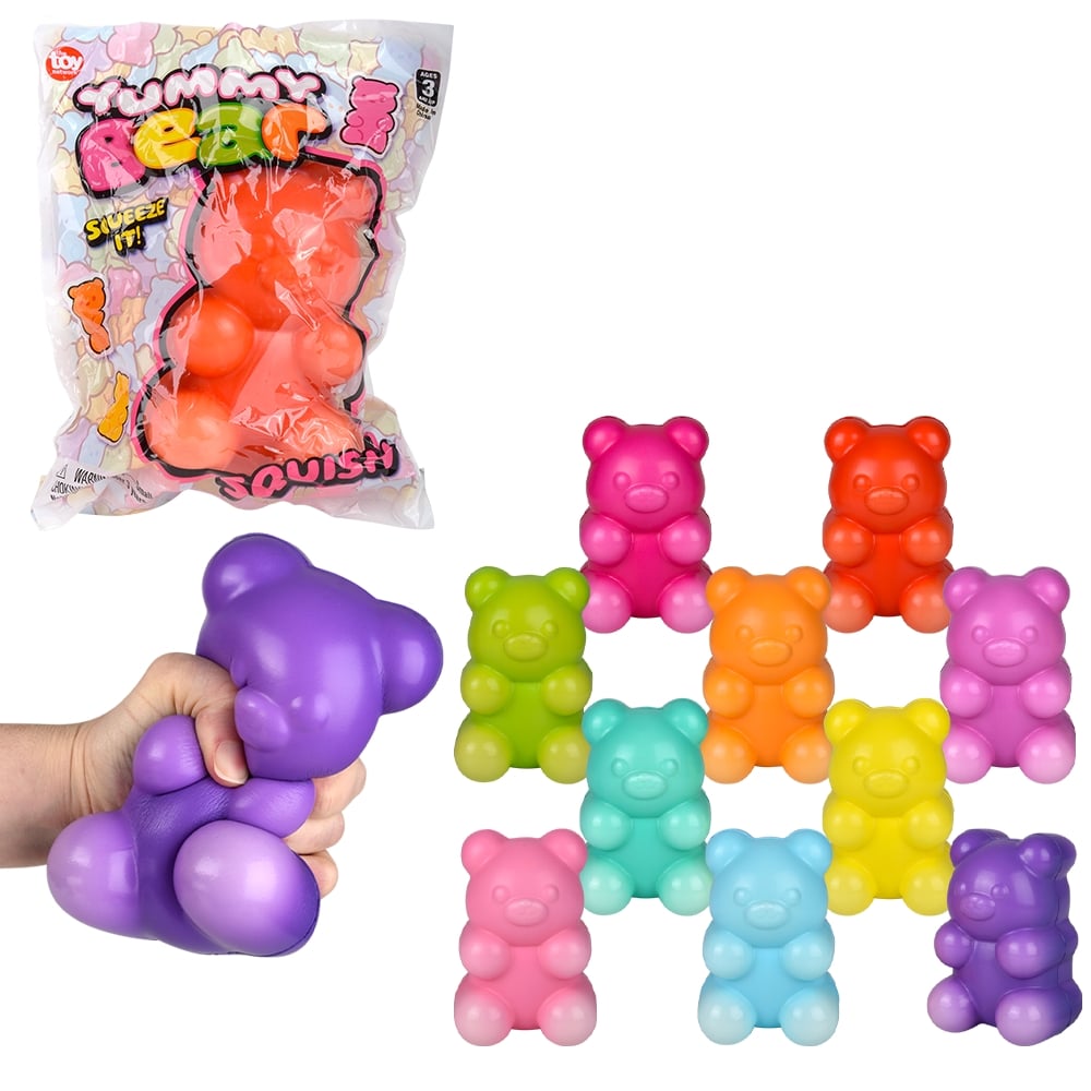 Squish Yummy Bears (1 DZ)