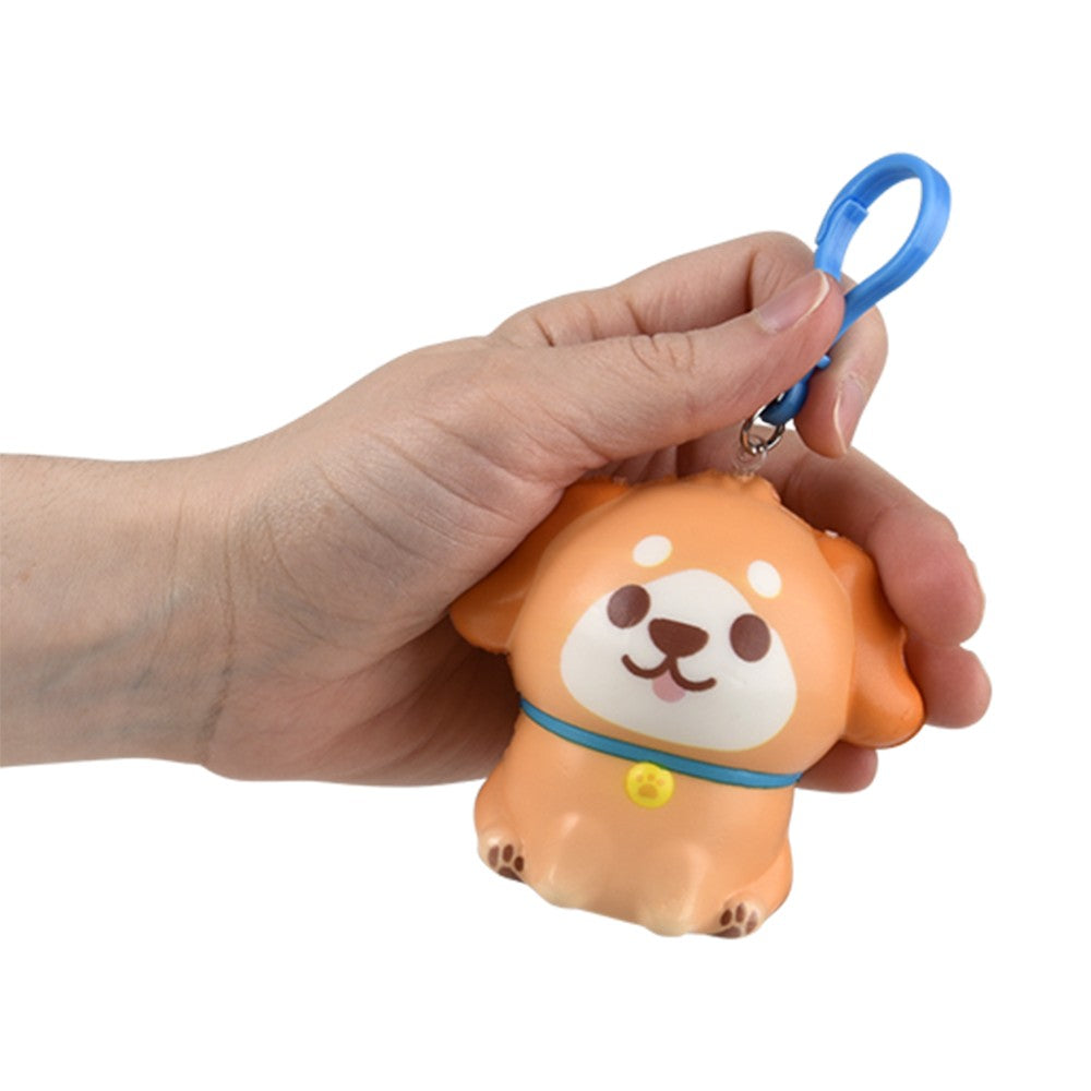 Squish Backpack Clip Kawaii Animals 3.25" (1 DSP)