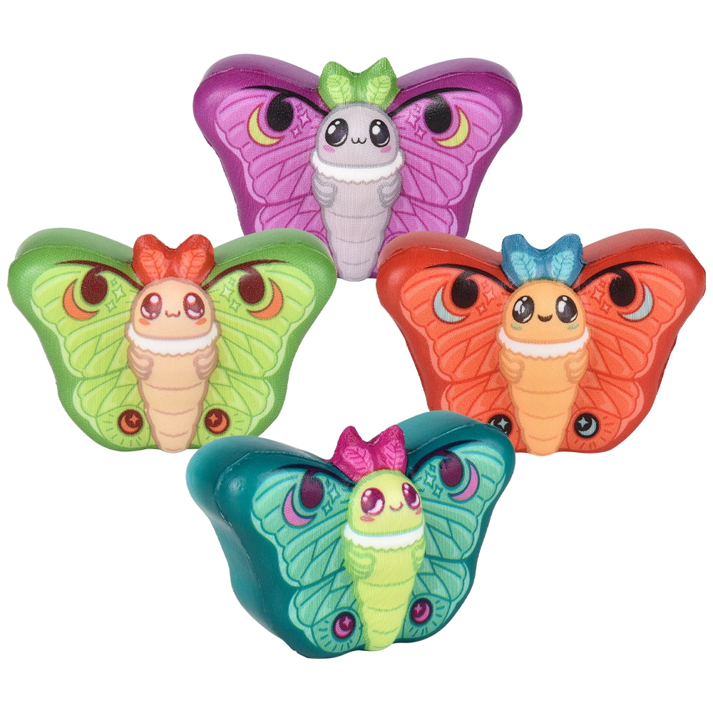 Micro Squish Luna Moth Toy