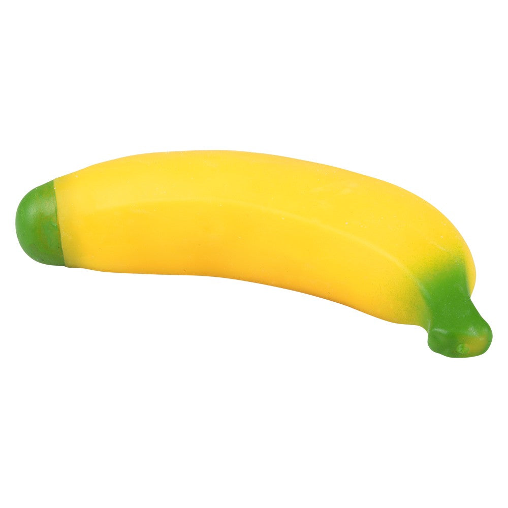 Stretch And Squeeze Banana 5.5" (12 PC Display)
