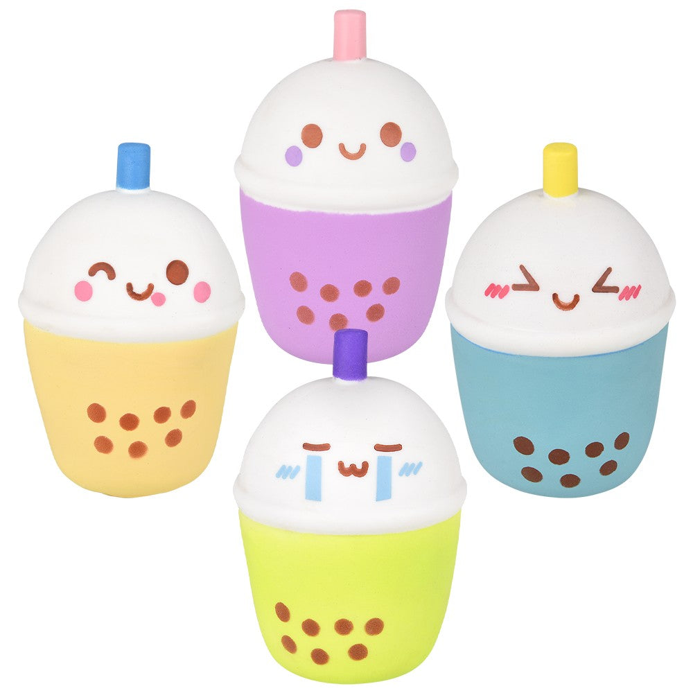 Bubble Tea Squish And Stretch Toy (12 Pc Display)