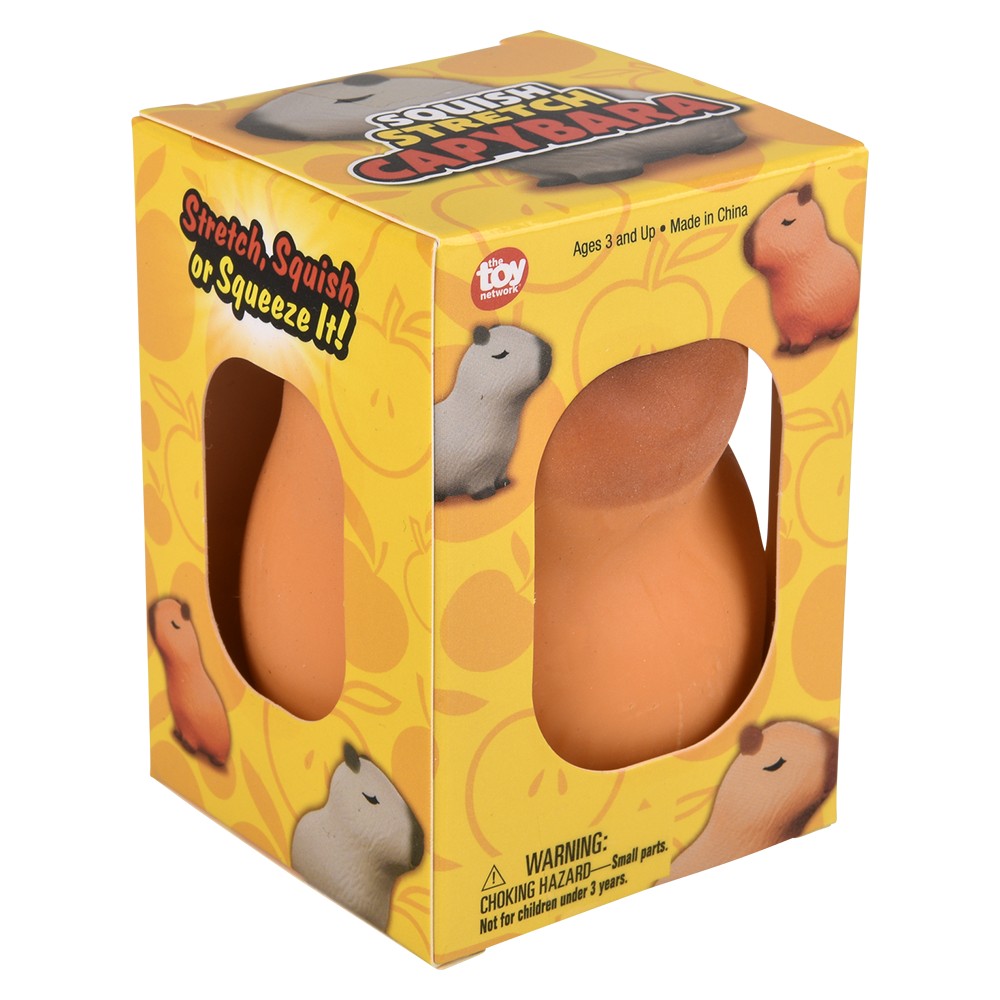 Capybara Squish & Stretch Fidget Toy (1 DSP)
