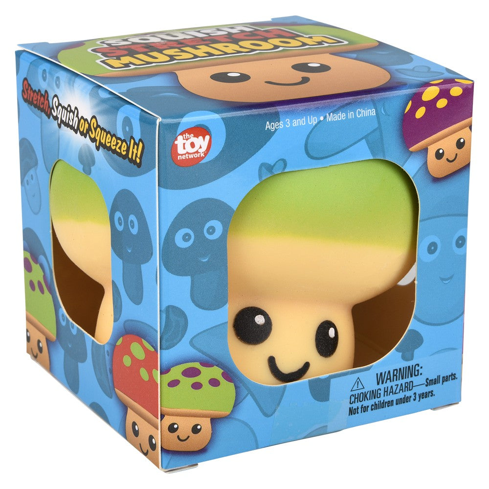 Squish and Stretch Mushroom (12 Piece Display)