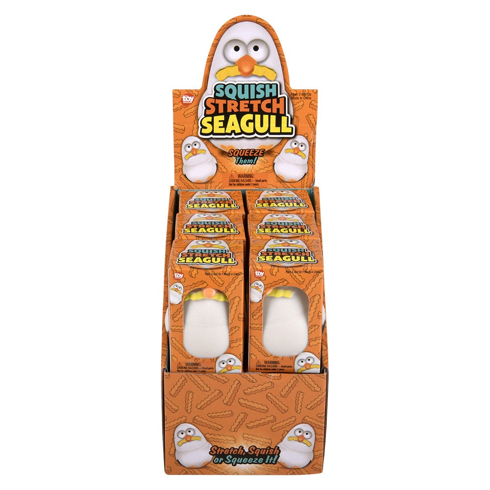 Squish and Stretch Seagull Fidget Toy (1 DSP)