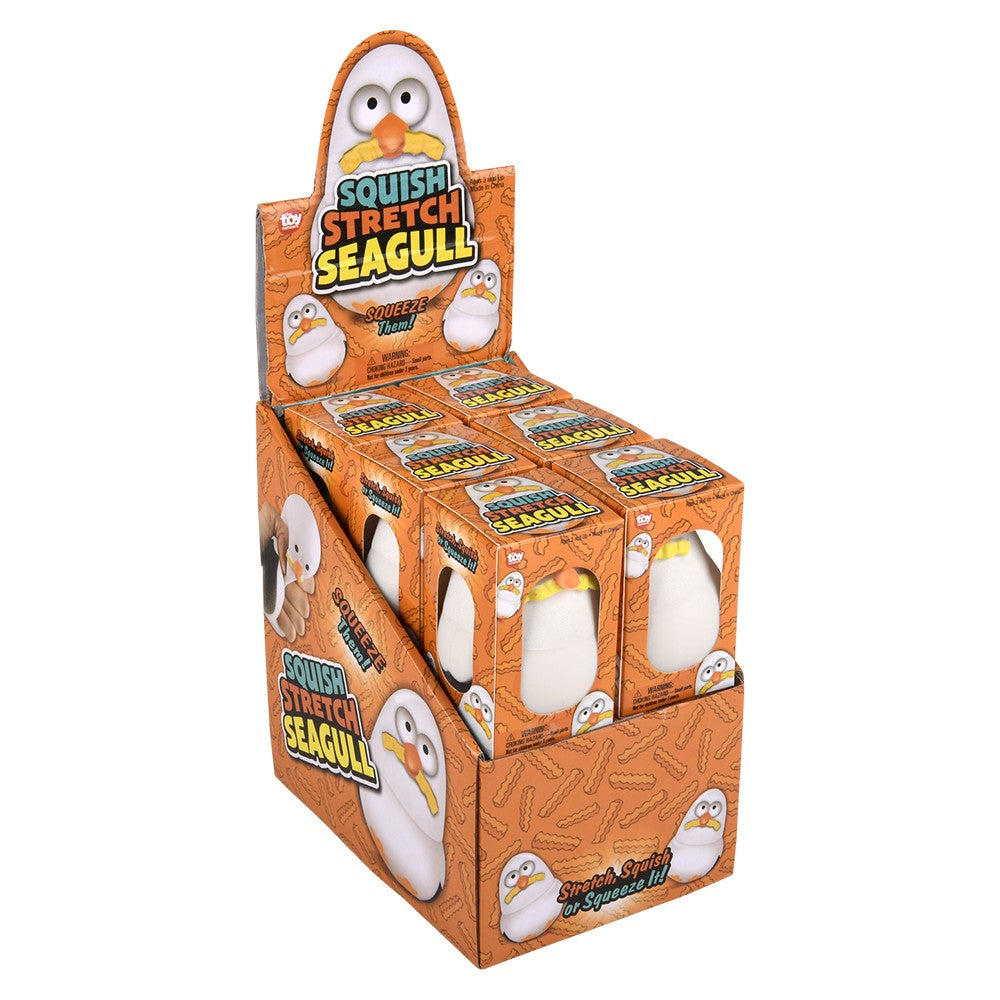 Squish and Stretch Seagull Fidget Toy (1 DSP)