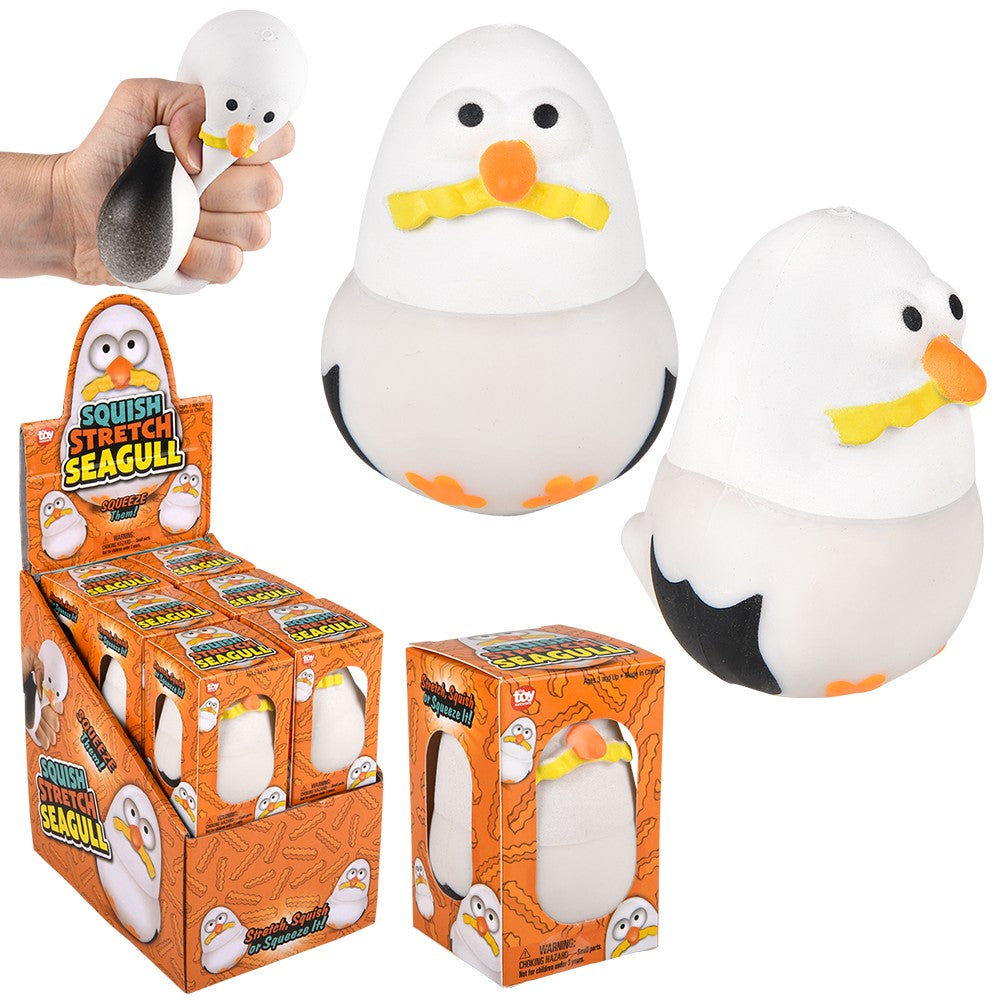 Squish and Stretch Seagull Fidget Toy (1 DSP)
