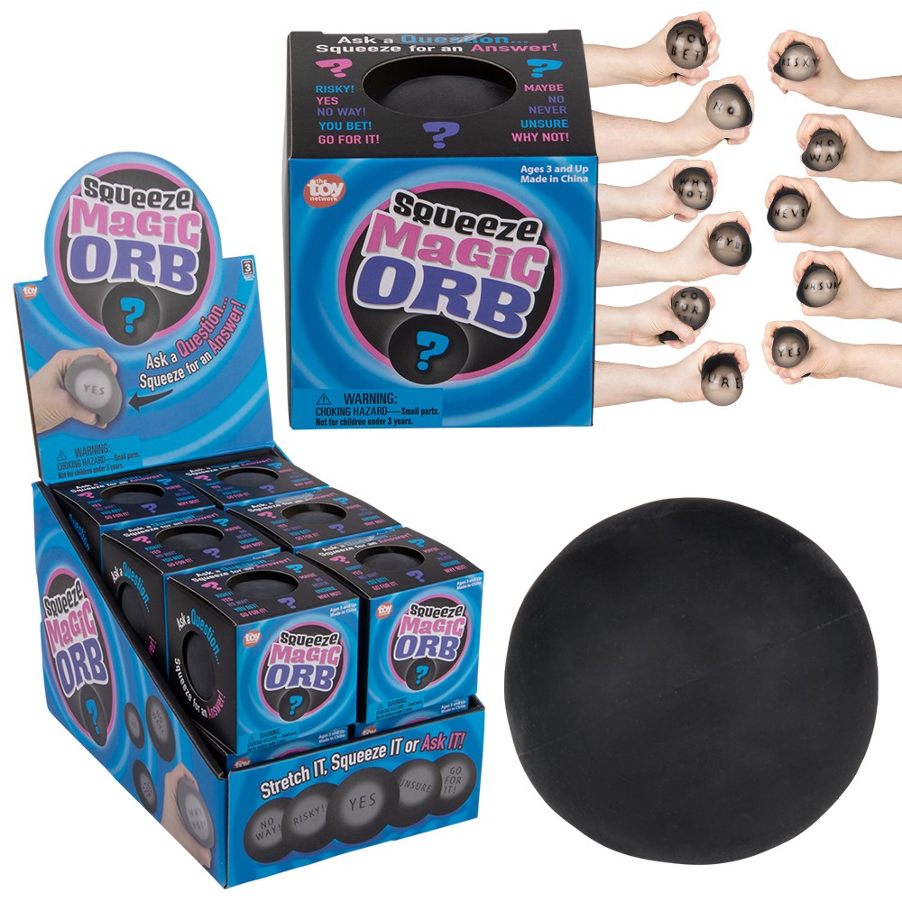 Magic Answering Orb Fidget Toy (12 PC Display)