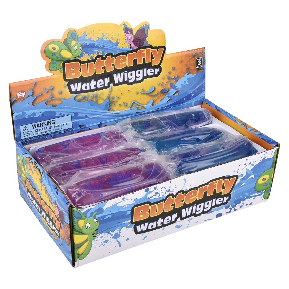 Butterfly Print Water Wiggler (1 DZ)