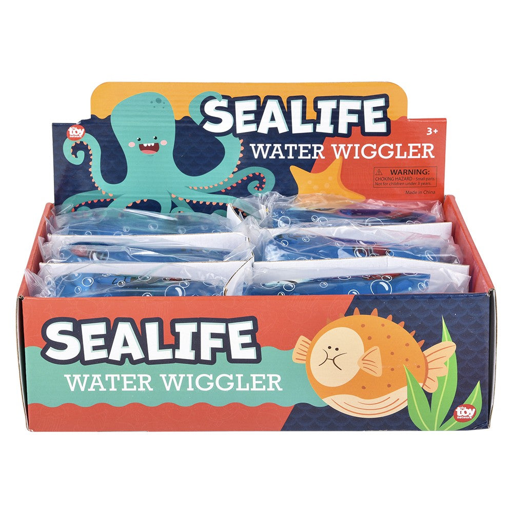 Sea Life Water Wiggler (12 Pc Display)