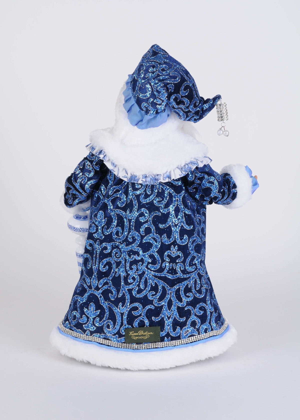 Jeweled Chinoiserie Santa