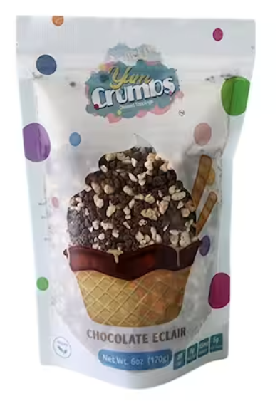 Yum Crumbs Dessert Toppings - Chocolate Eclair