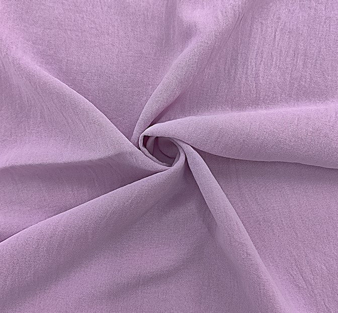C.E.Y. Air Flow Polyester Fabric - Solid Lilac, 58/60" Width (1 Yard)