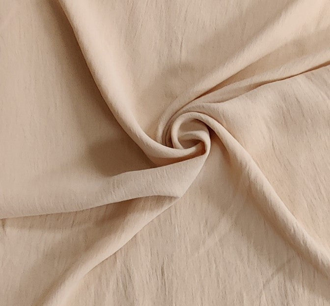 C.E.Y. Air Flow Solid Stone Polyester Fabric - Stone Solid, 58/60" Width