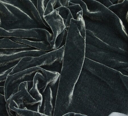 1 Yard Premium Silk Rayon Velvet Fabric Luxurious Soft Texture for Apparel and Upholstery 45 Inch Width