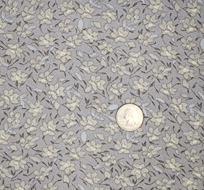 Chelsea Chiffon Polyester Fabric - Gray, Sheer Crepe Texture, 58/60" Width