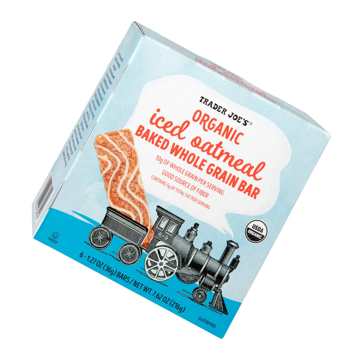 Organic Iced Oatmeal Baked Whole Grain Bar /1.27 Oz