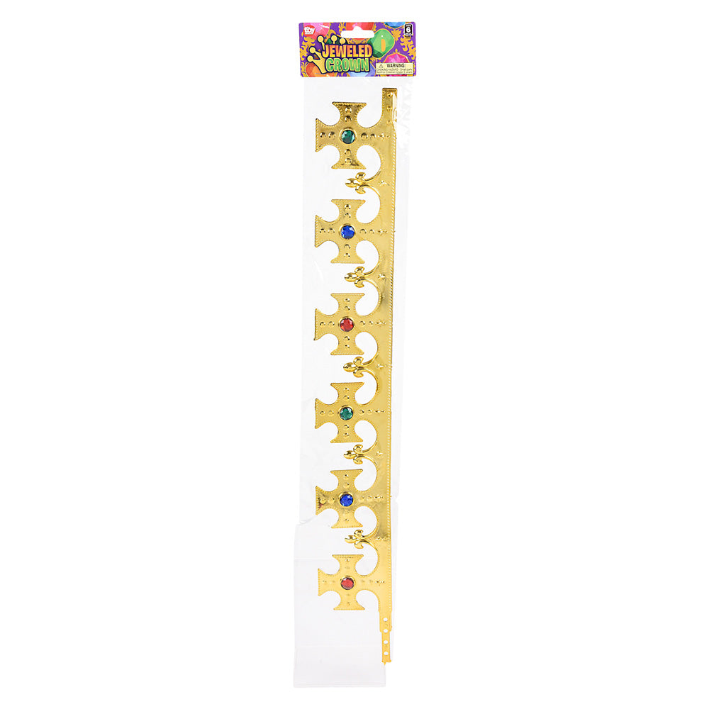 Gold Jeweled Crown (1 DZ)