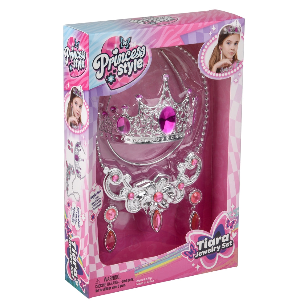 Princess Tiara Jewelry Set (1 Box)