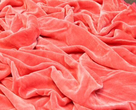 1 Yard Premium Silk Rayon Velvet Fabric Luxurious Soft Texture for Apparel and Upholstery 45 Inch Width