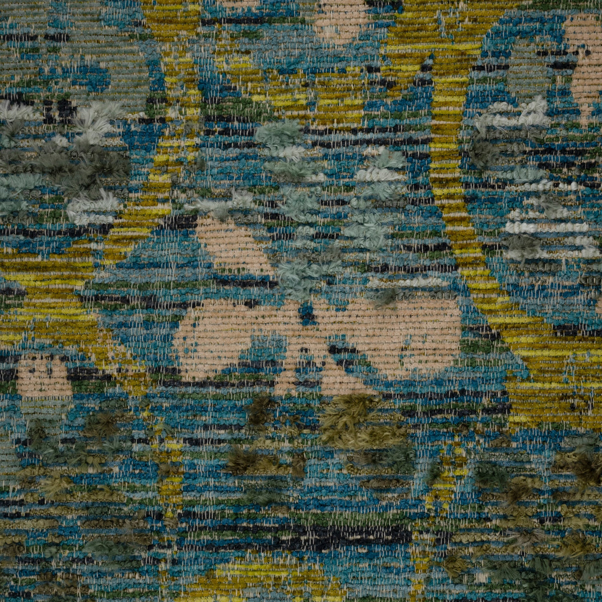 Jacquard Upholstery Fabric Cordoba Textural Antique Suzani Pattern