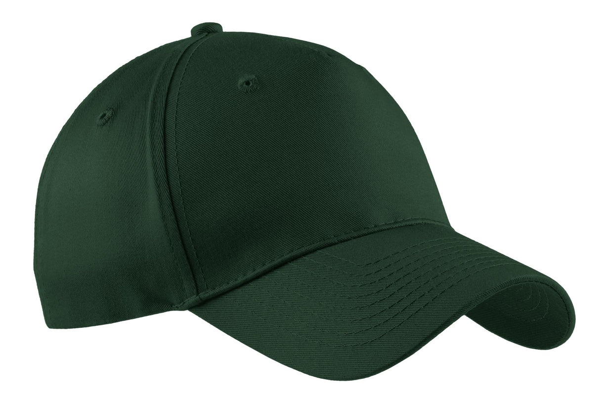 Port Authority® Five-Panel Twill Cap