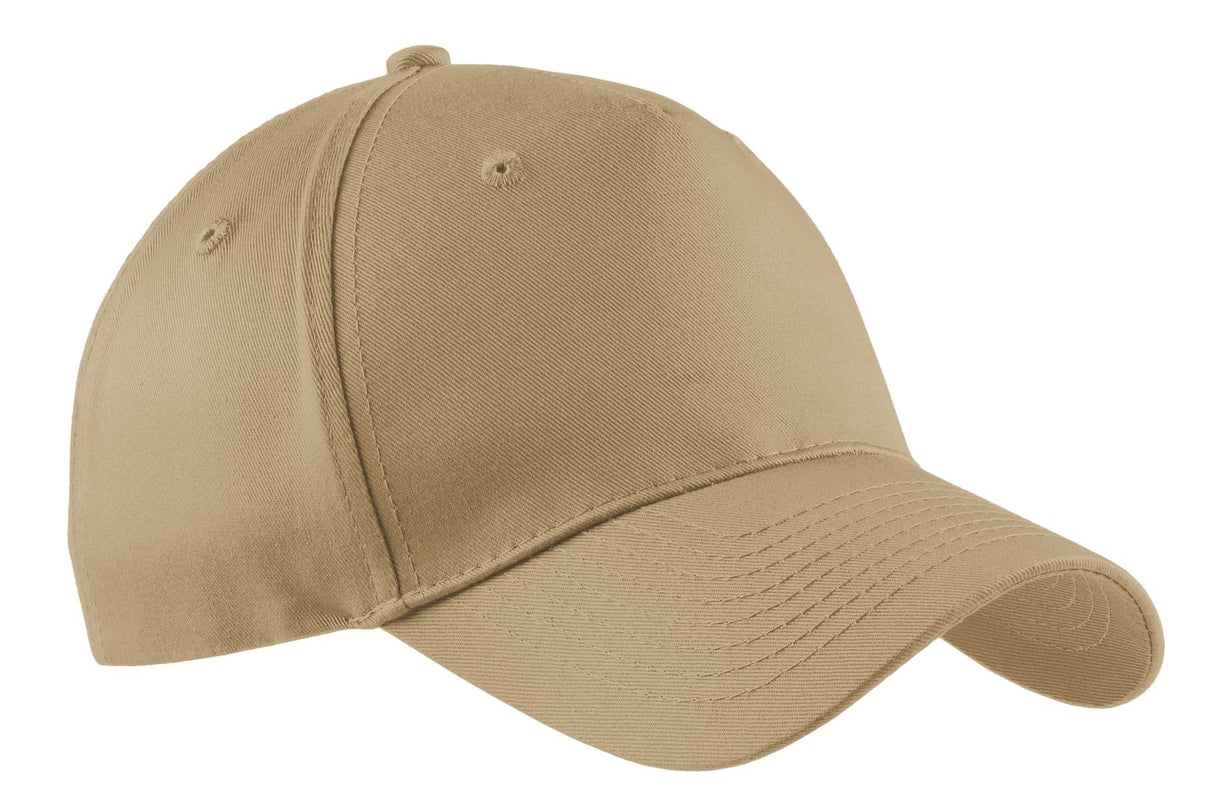 Port Authority® Five-Panel Twill Cap
