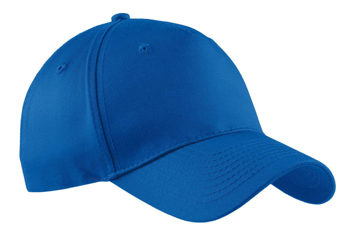 Port Authority® Five-Panel Twill Cap