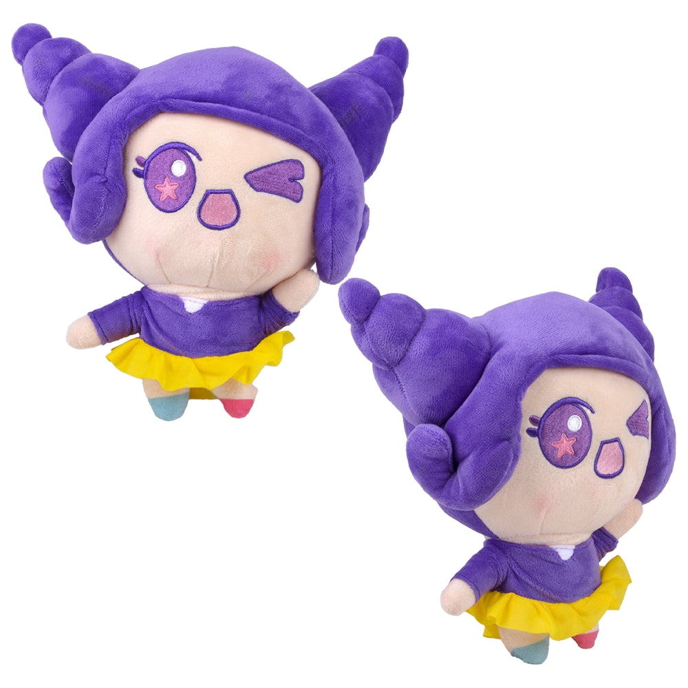 Plush Doll Purple 8"