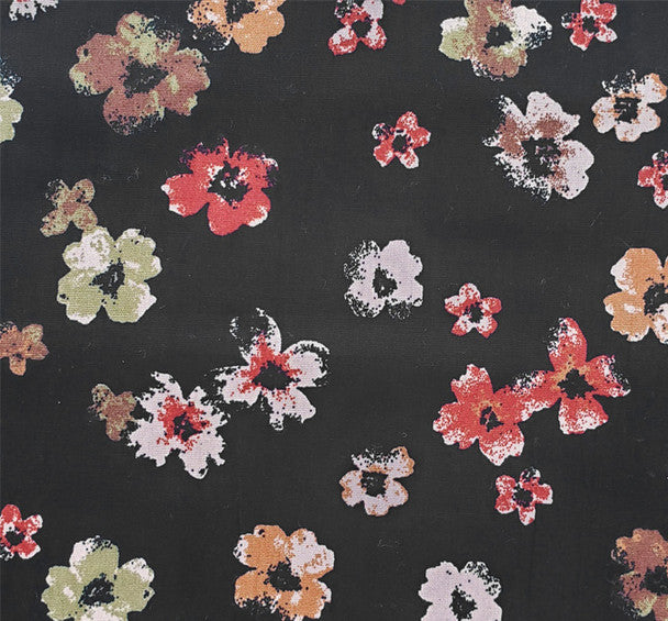 ১ গজ সুতির পপলিন সলিড কালো কাপড় মাঝারি ওজন ৫৮/৬০" প্রস্থের পোশাক সেলাই