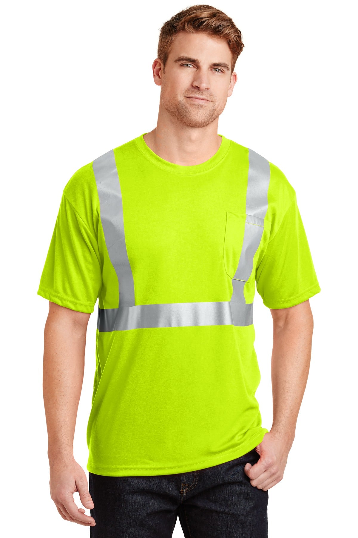CornerStone® - ANSI 107 Class 2 Safety T-Shirt