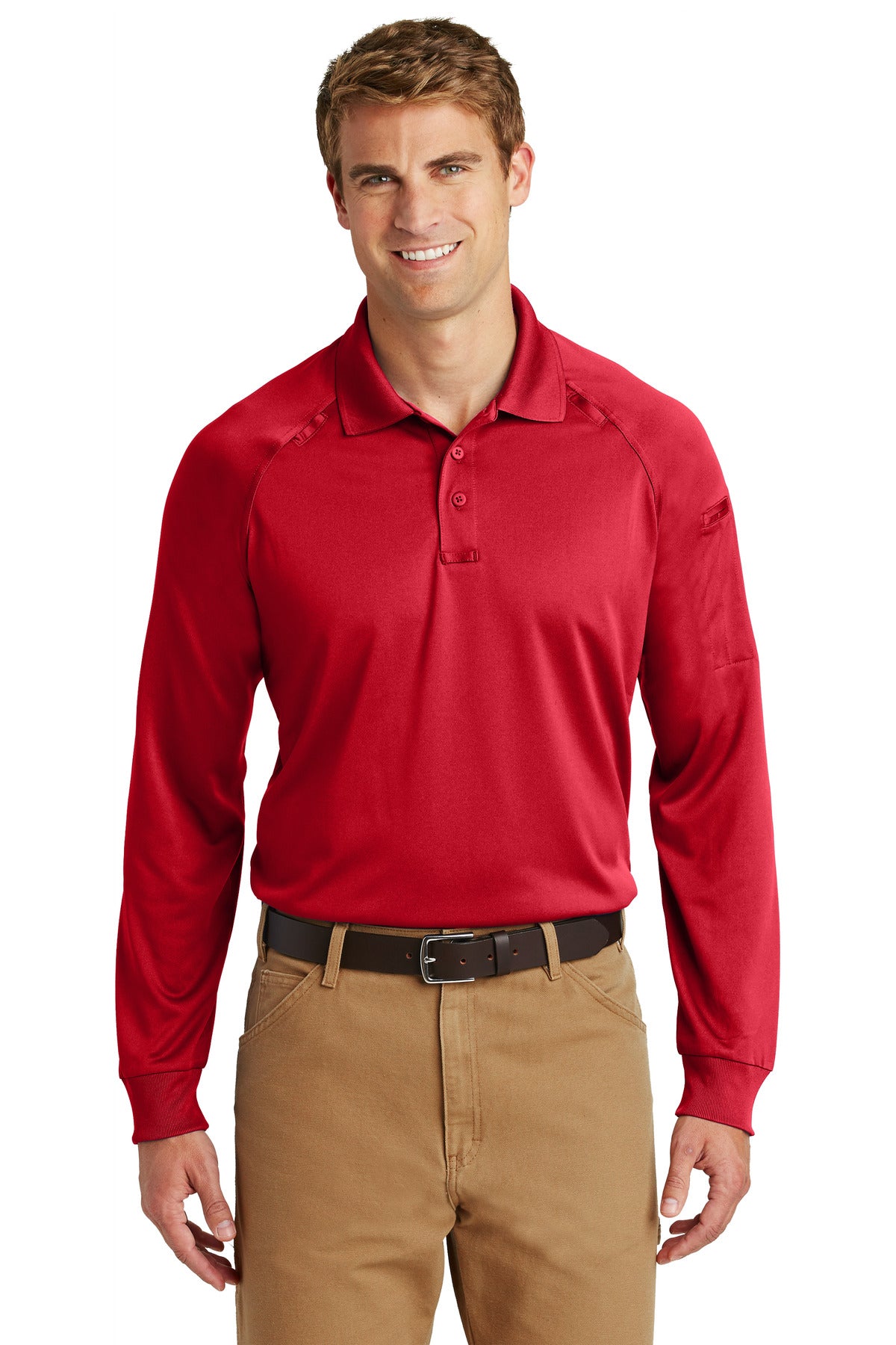 CornerStone® - Select Long Sleeve Snag-Proof Tactical Polo