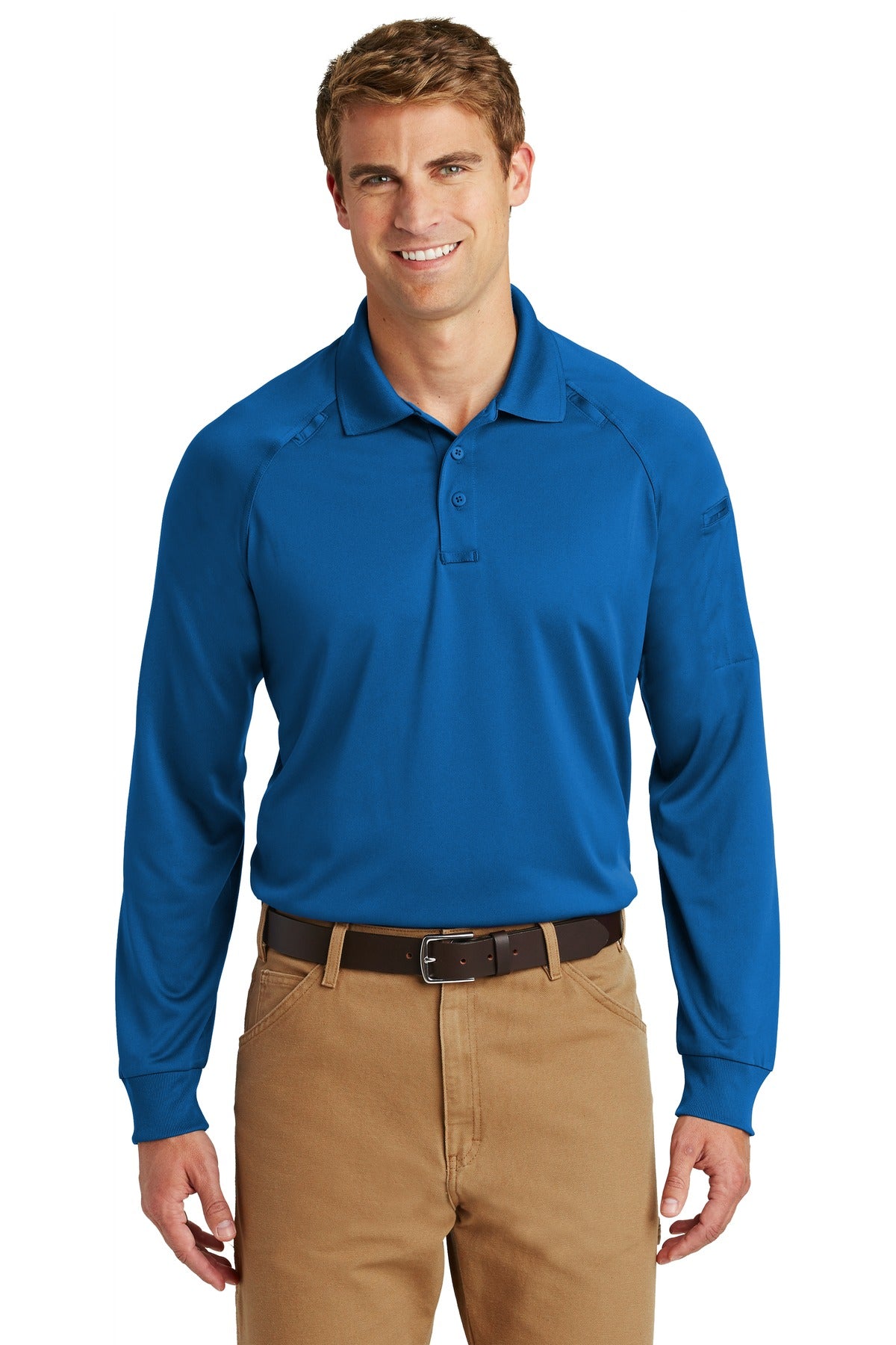 CornerStone® - Select Long Sleeve Snag-Proof Tactical Polo