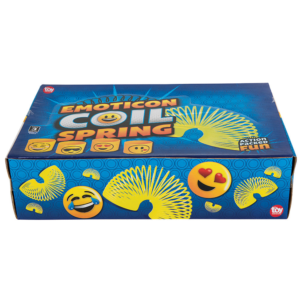 Emoticon Coil Spring (12 Pc Display)