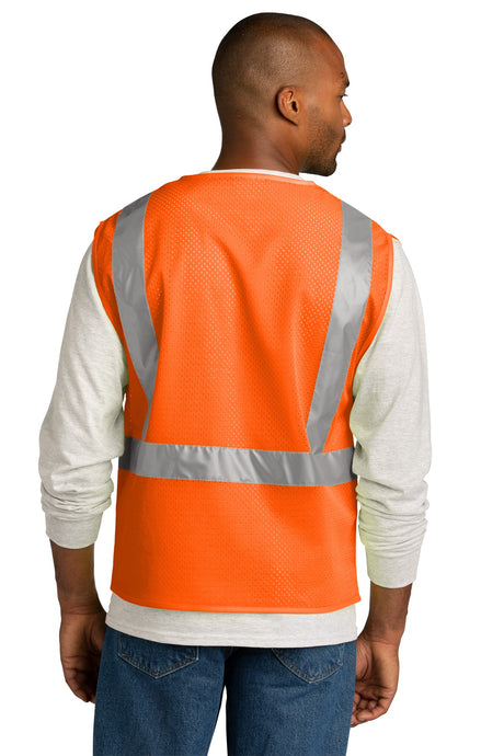 CornerStone ® ANSI 107 Class 2 Mesh Zippered Vest