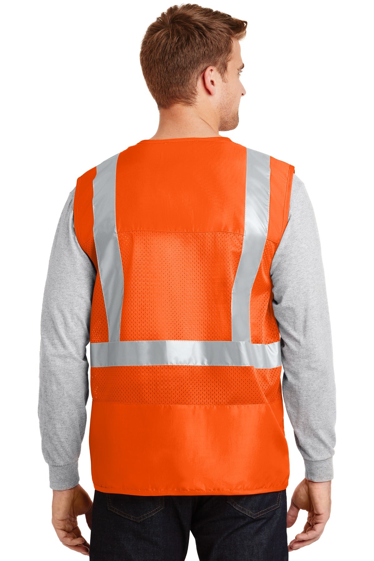 CornerStone® - ANSI 107 Class 2 Mesh Back Safety Vest