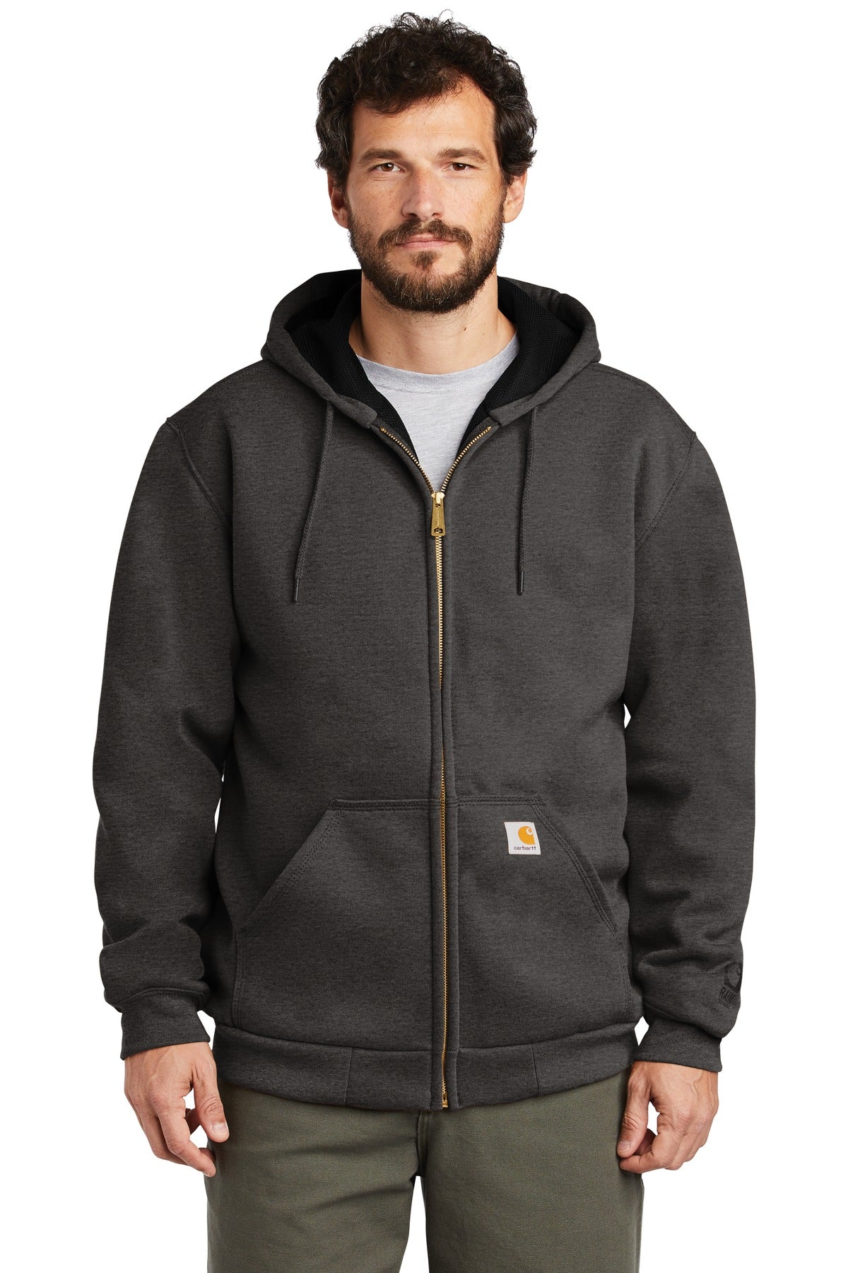 Carhartt ® Rain Defender ® Rutland Thermal-Lined Hooded Zip-Front Sweatshir