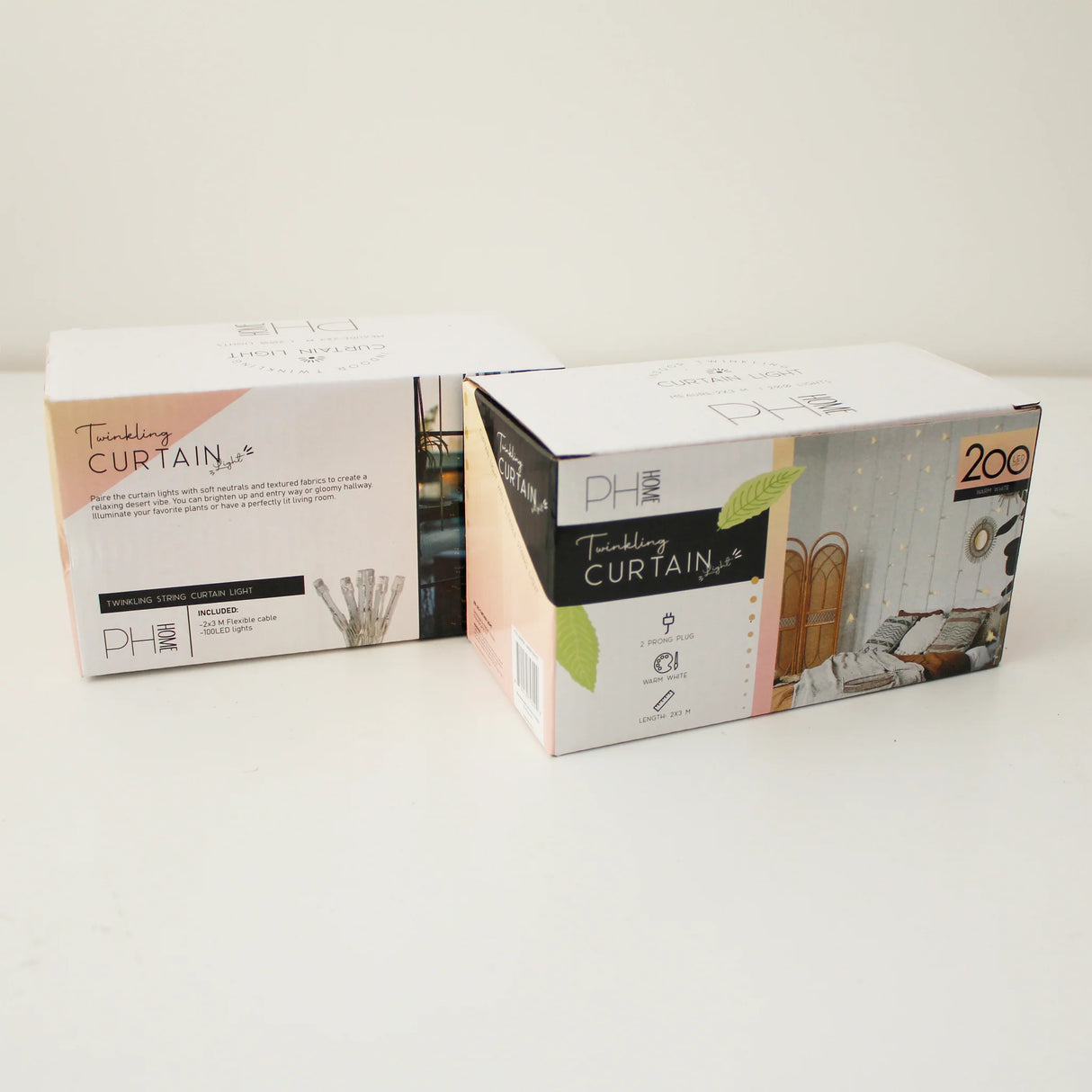 200 LED Curtain Lights – Perfect for Halloween Decorations