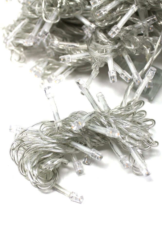 600 LED 24 Strand Twinkling Curtain Light Plug in