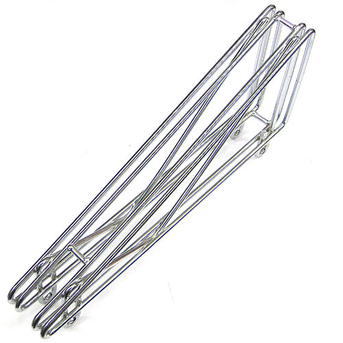 Shelf Bracket, Chrome, Double, 18"