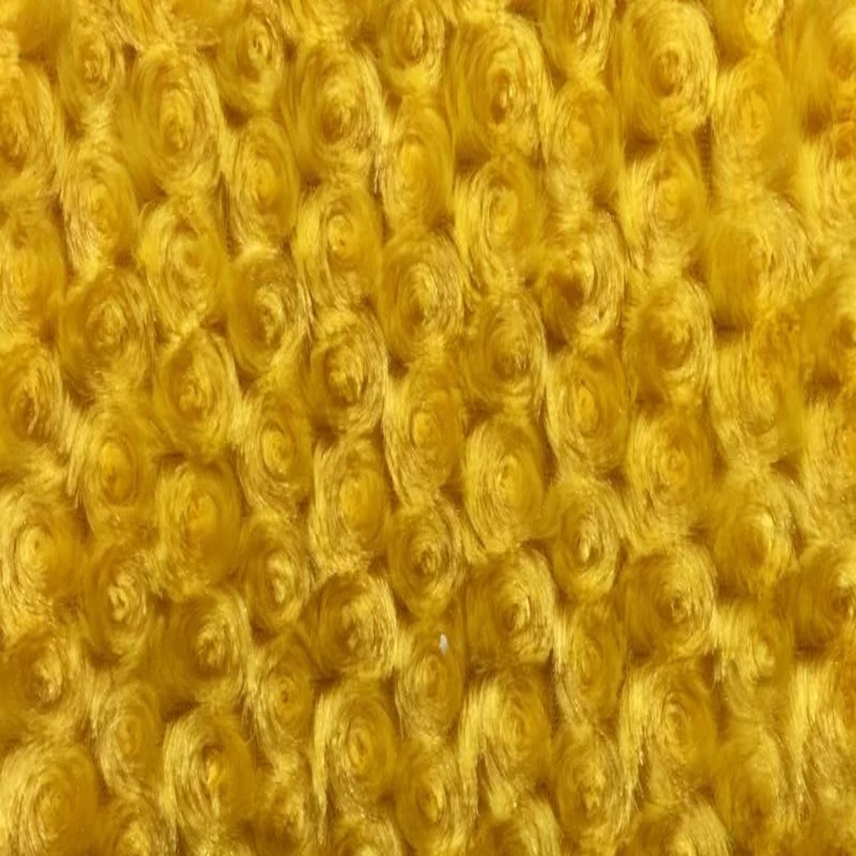Faux Fur Fabric Swirl Rosebud 60" Wide