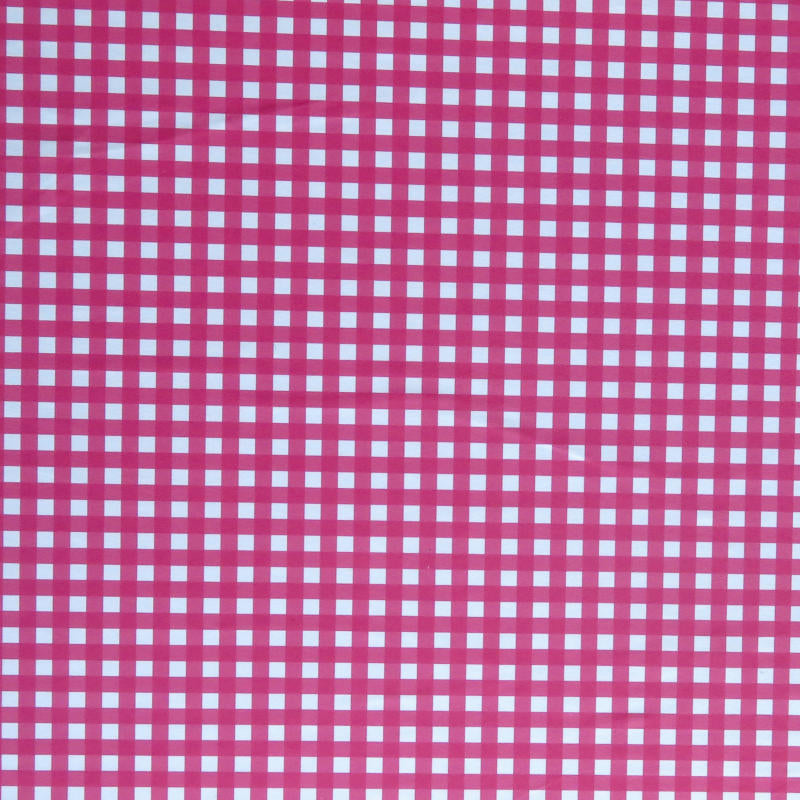 Swim Knit Poly Spandex Gingham Fabric