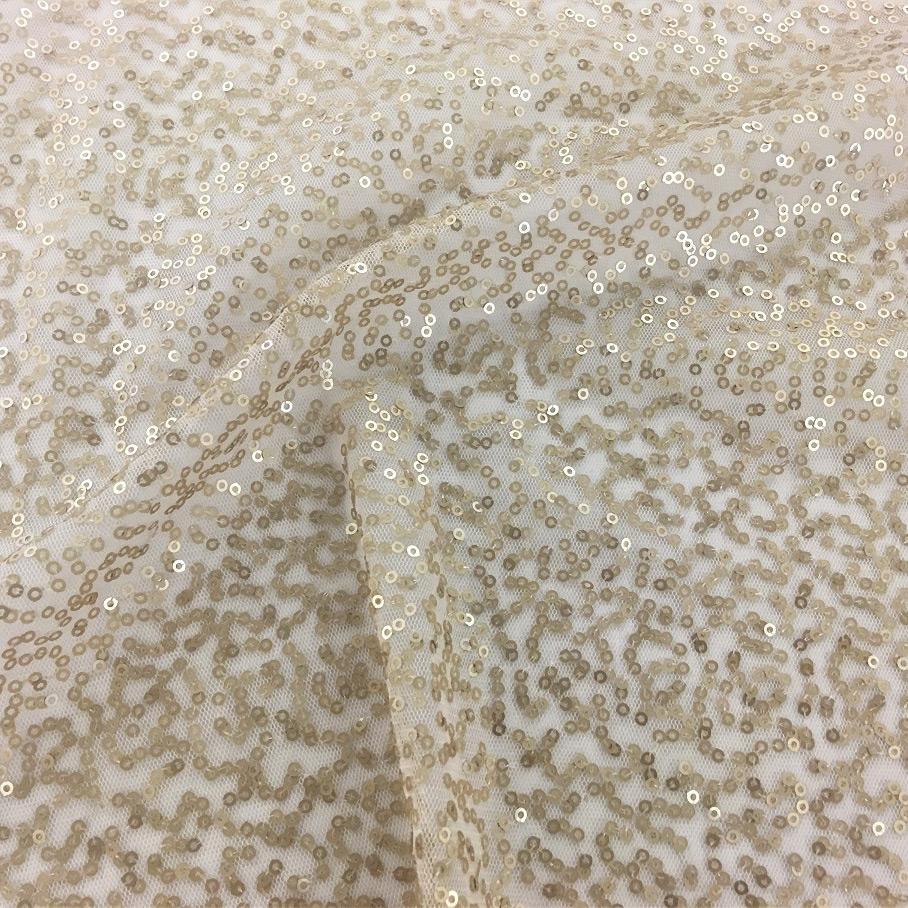 Stretch Mesh Sequin Fabric