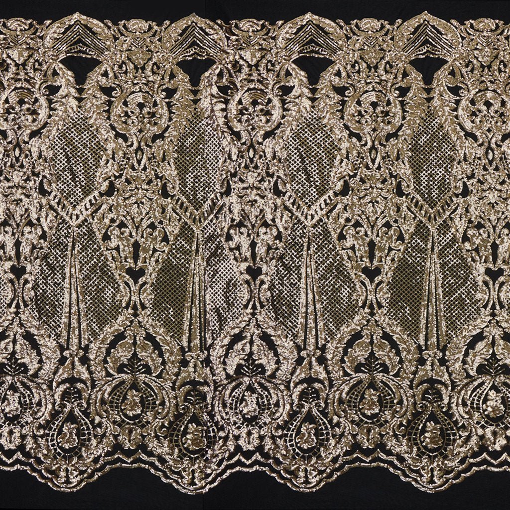 Stretch Mesh Sequin Fabric