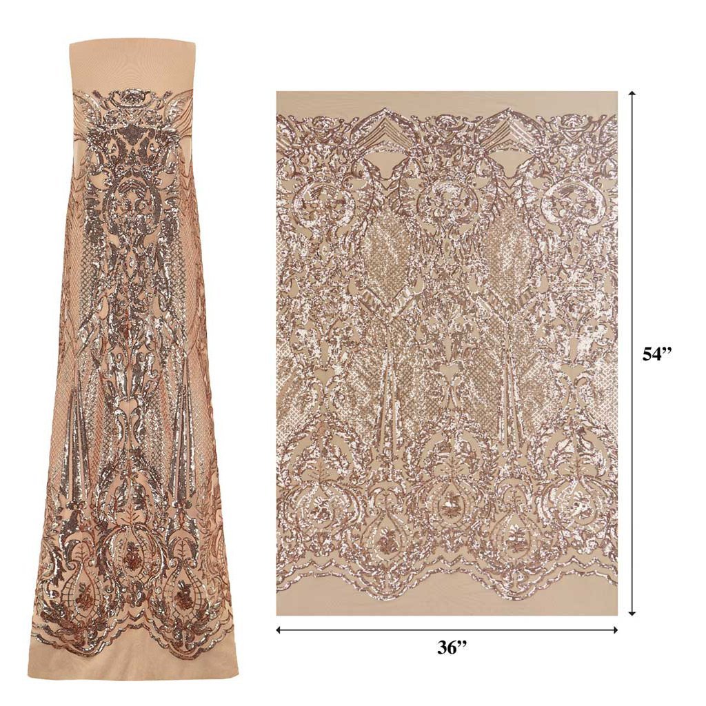 Stretch Mesh Sequin Fabric