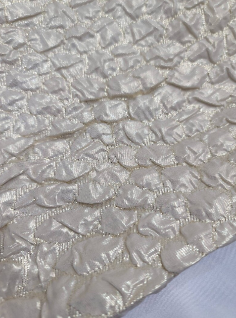 Brocade Jacquard Champagne Gold