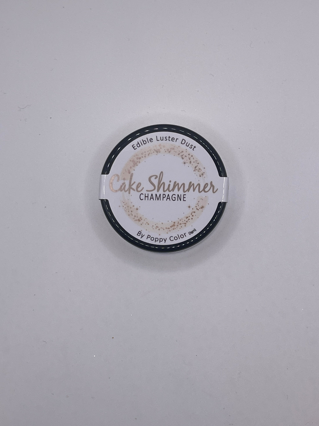 Cake Shimmer Champagne by Poppy Paint 100% Edible Luster Dust 3g for Cake Decorating
