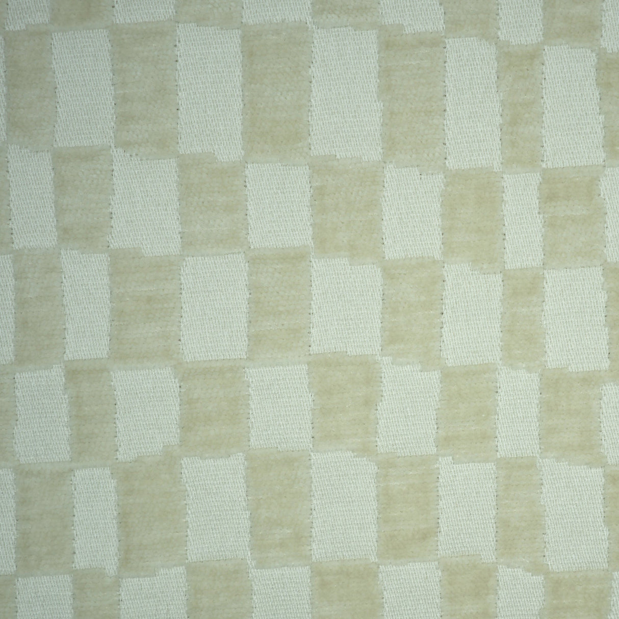 Chenille Upholstery Fabric Checkmate Checkered Design