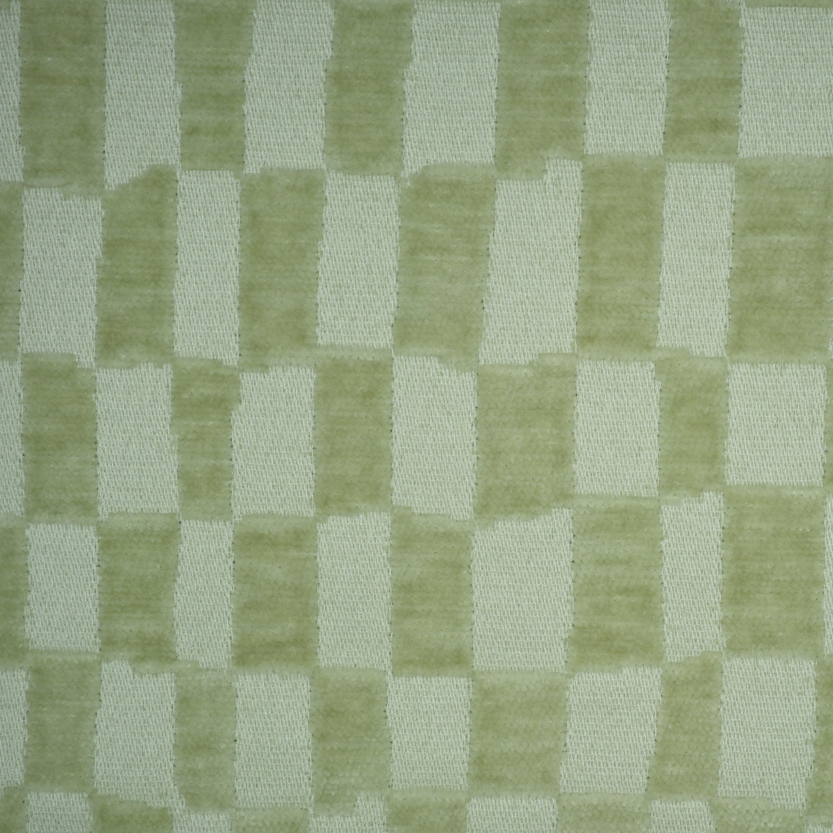 Chenille Upholstery Fabric Checkmate Checkered Design