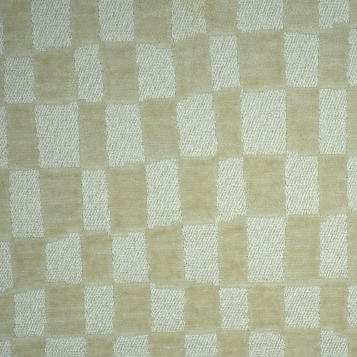 Chenille Upholstery Fabric Checkmate Checkered Design
