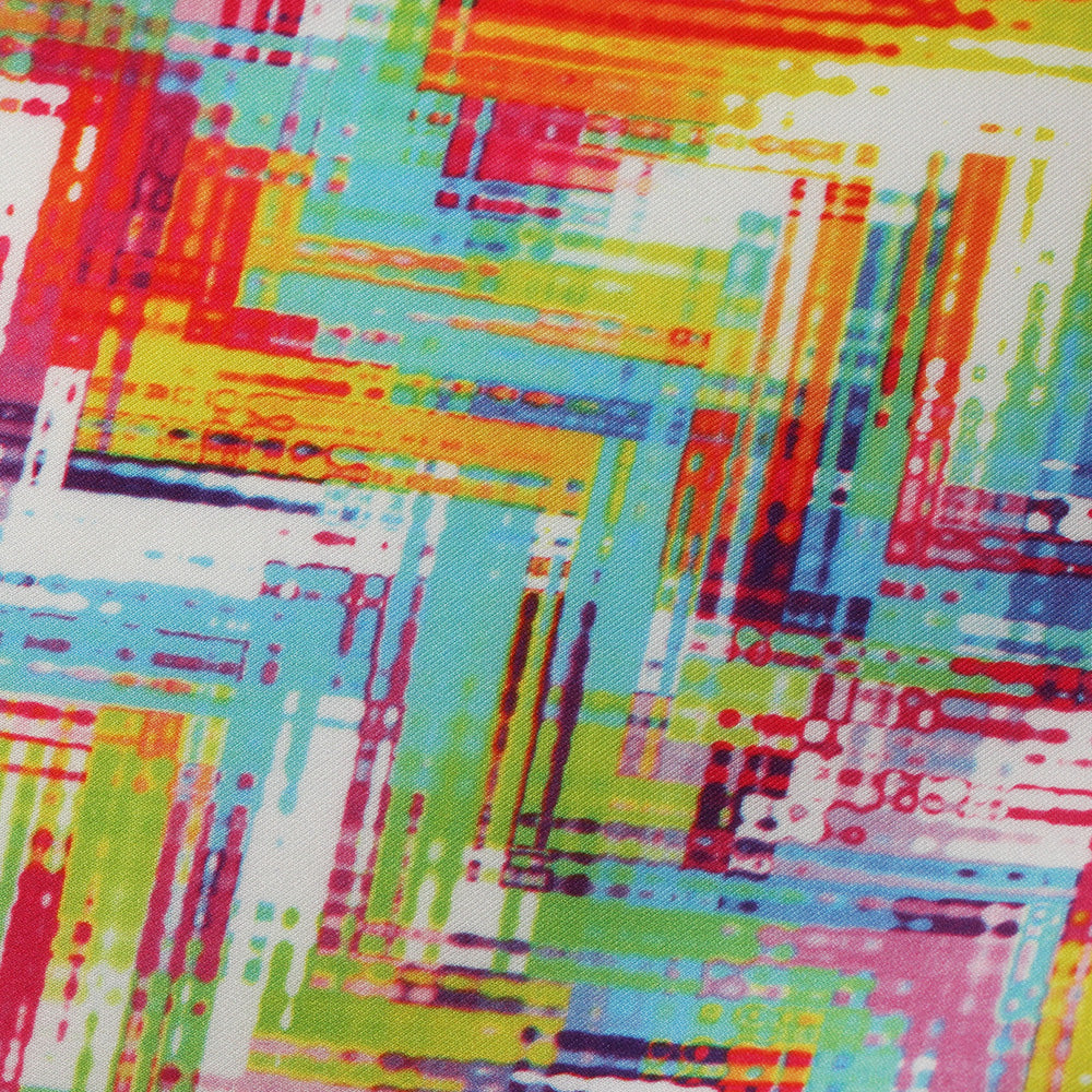 Sponge Athletic DK Prints Polyester Spandex Fabric - Assorted Camo, Tie-Dye, and Stripe Prints, 58-60" Width, 350 GSM (1 Yard)